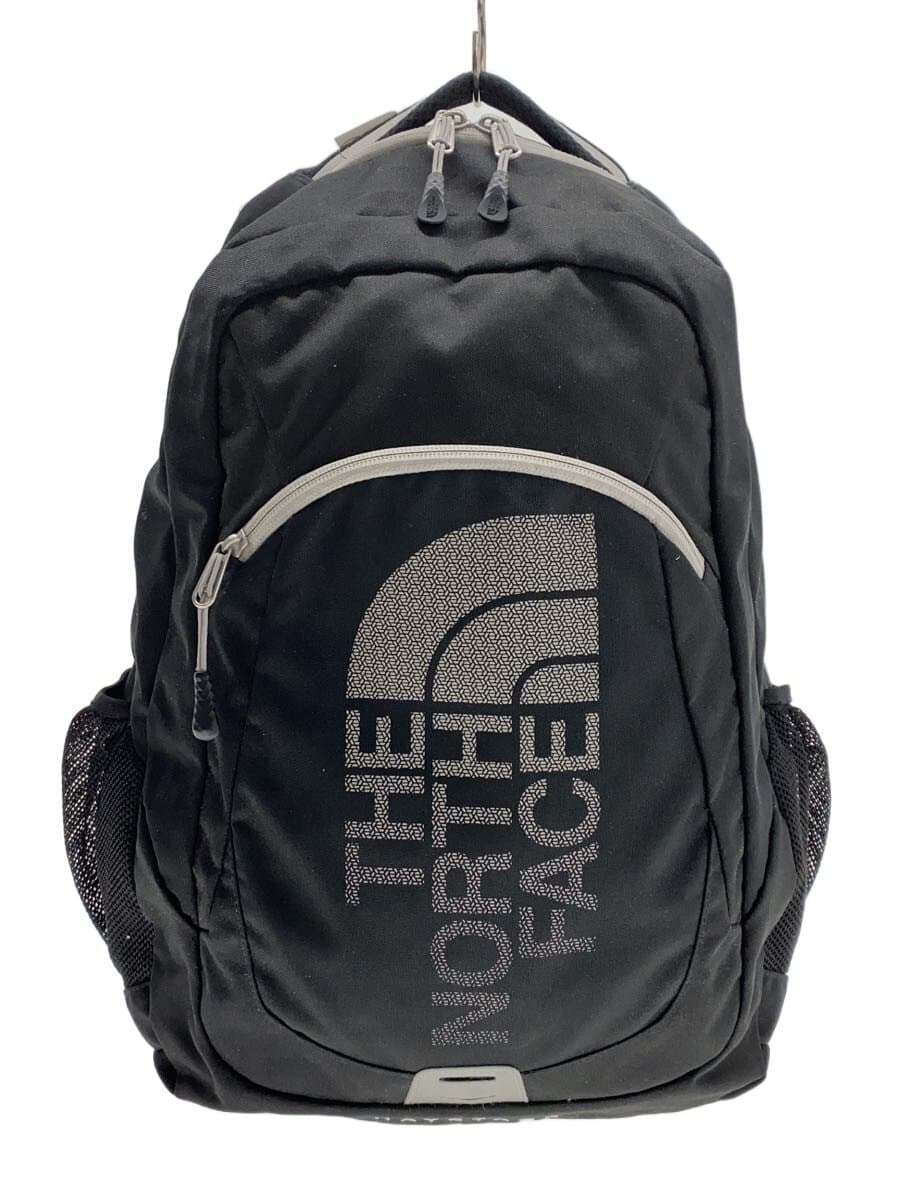 THE NORTH FACE Backpack Polyester BLK NF00CHJ2 Haystack With Wear With Stain