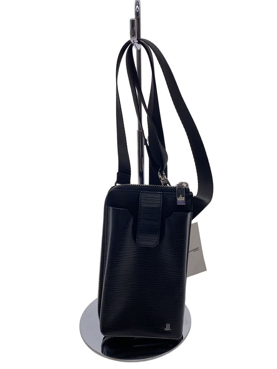 LANVIN Sacoche Shoulder Pouch Mini Shoulder Bag Black Black