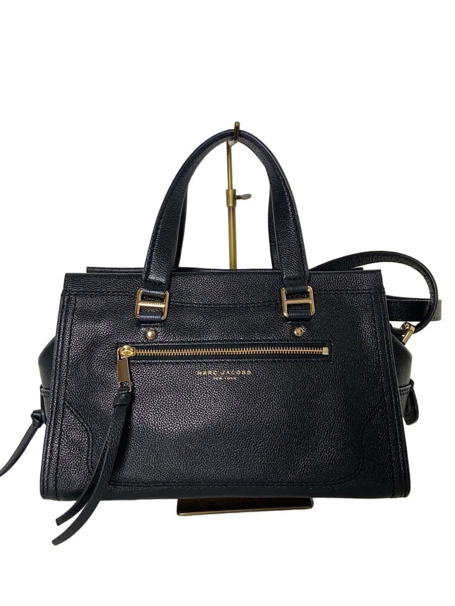 MARC JACOBS Handbag Leather Black M0015021 Shoulder 2-Way Cruiser