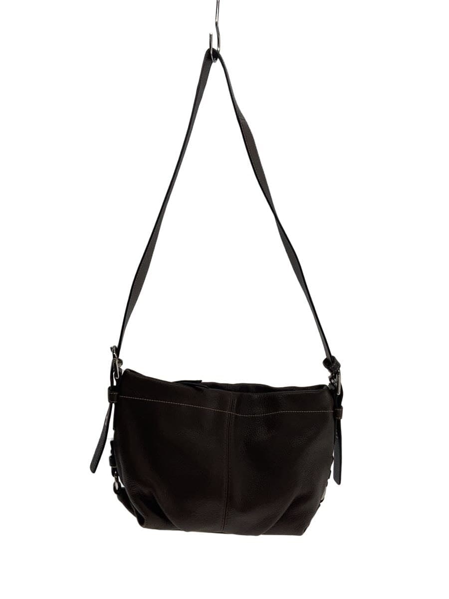 COACH Shoulder Bag Leather BRW F15065