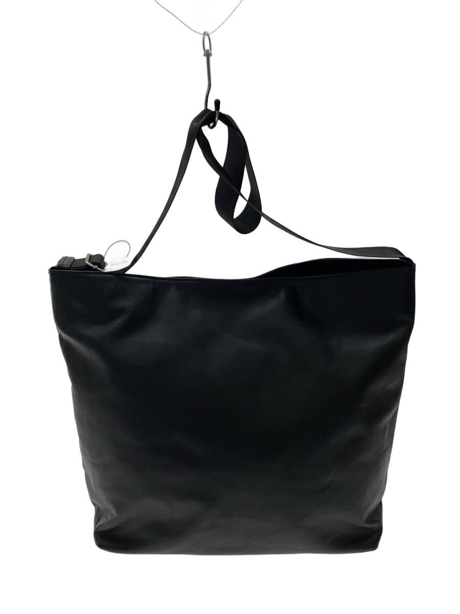 PACKING Shoulder Bag Leather BLK