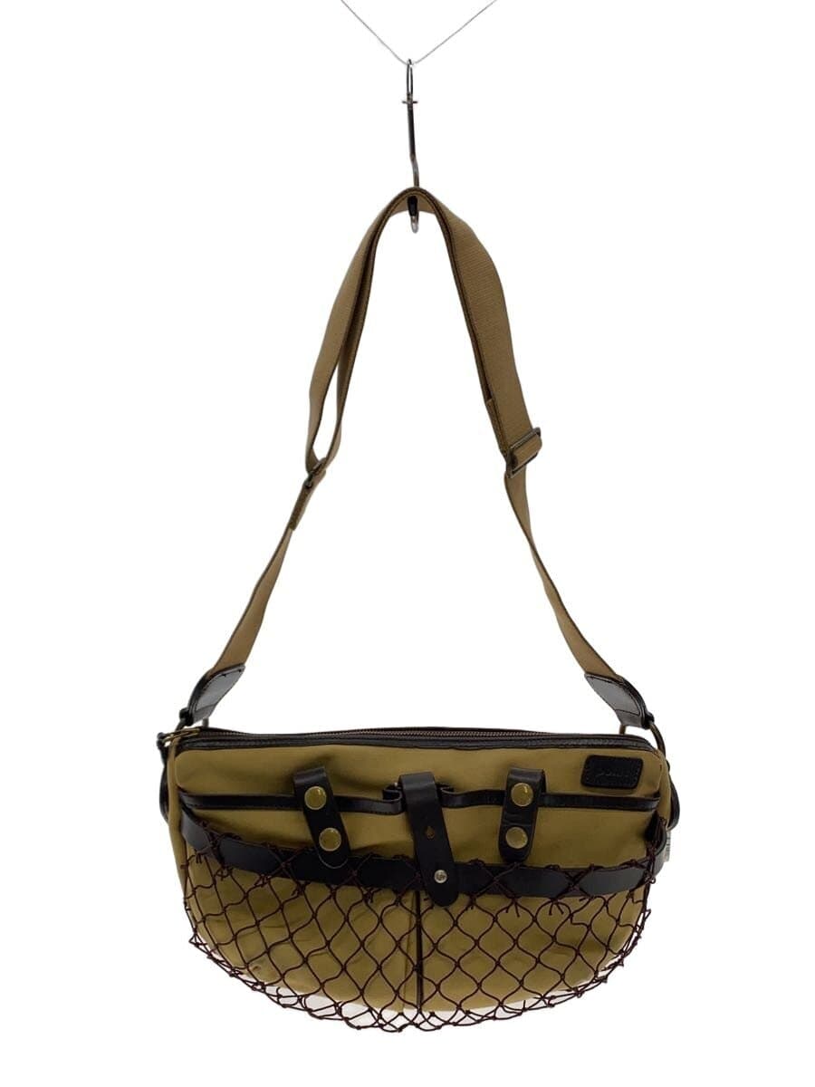 pokitPOACHER BAG S Shoulder Bag Canvas BEG Scratches and stains present