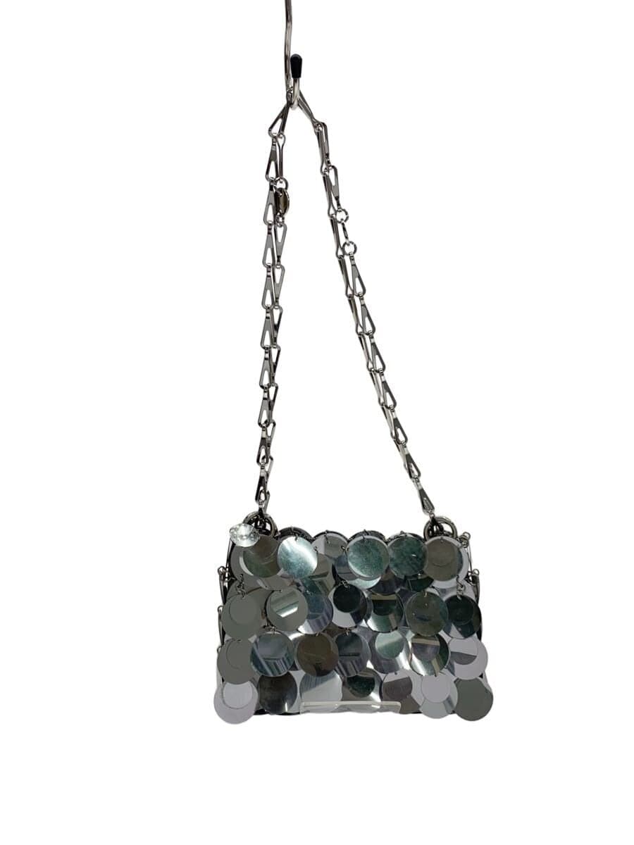 Paco Rabanne usage feeling Sequin Shoulder bag SLV 23ASS013PLX001