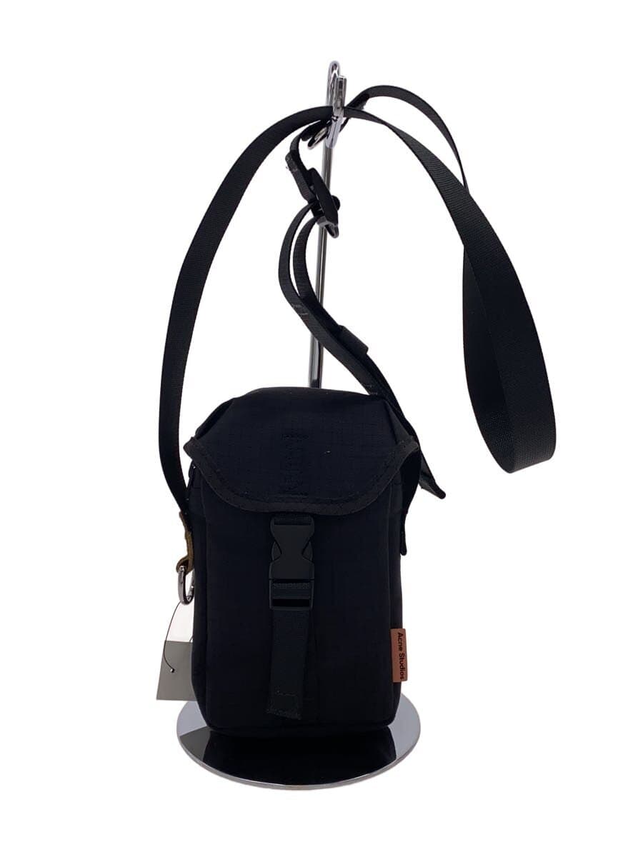 Acne Studios(Acne)Shoulder Bag Nylon BLK All Over Pattern FN-UX-BAGS000126