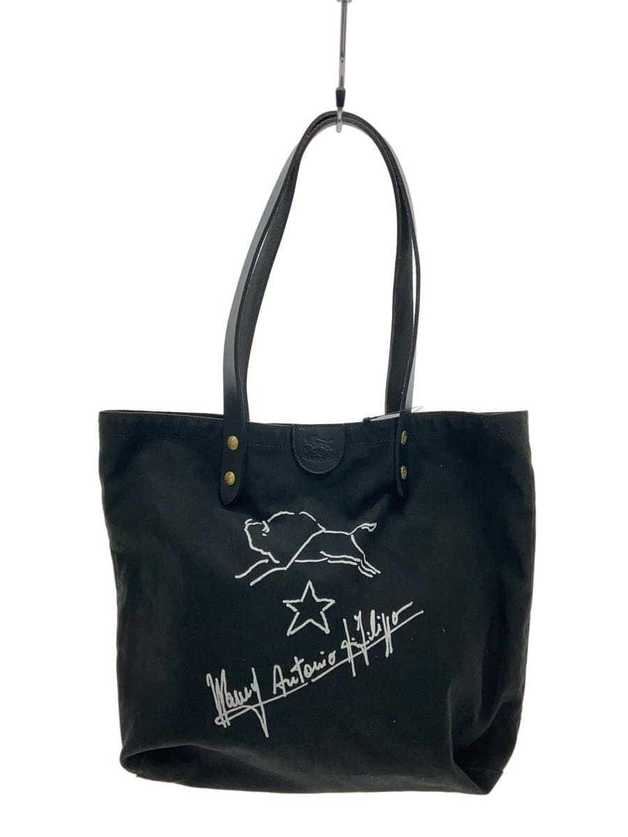 IL BISONTE Handbag BLK Scuff
