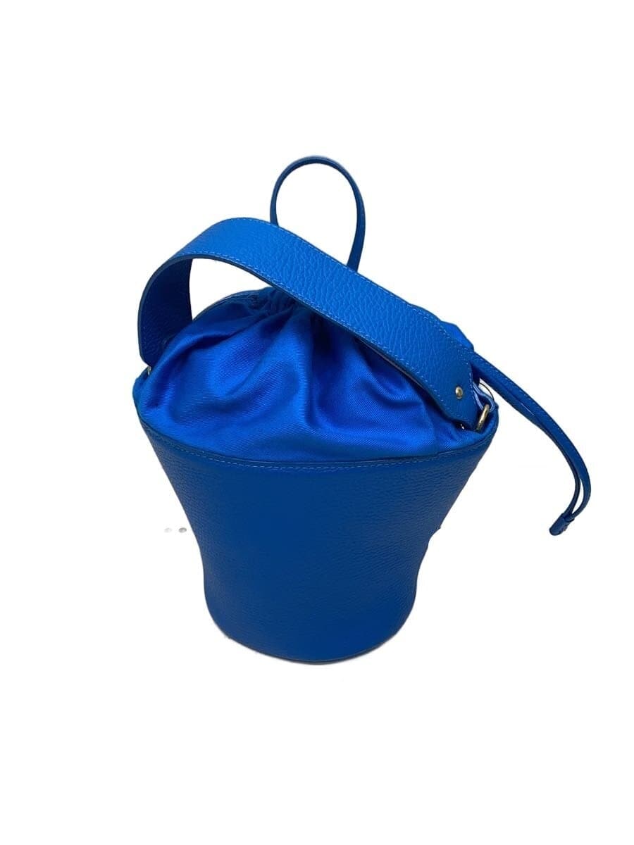 ayako Shoulder Bag Leather BLU