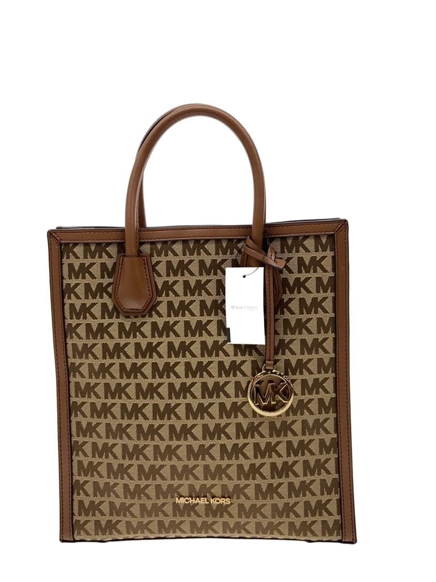 MICHAEL KORS Shoulder Bag Canvas CML All-Over Print 35F1GM9T8J