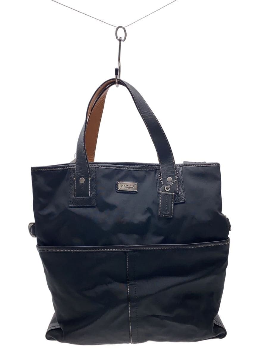 COACH Tote Bag Nylon BLK F70453