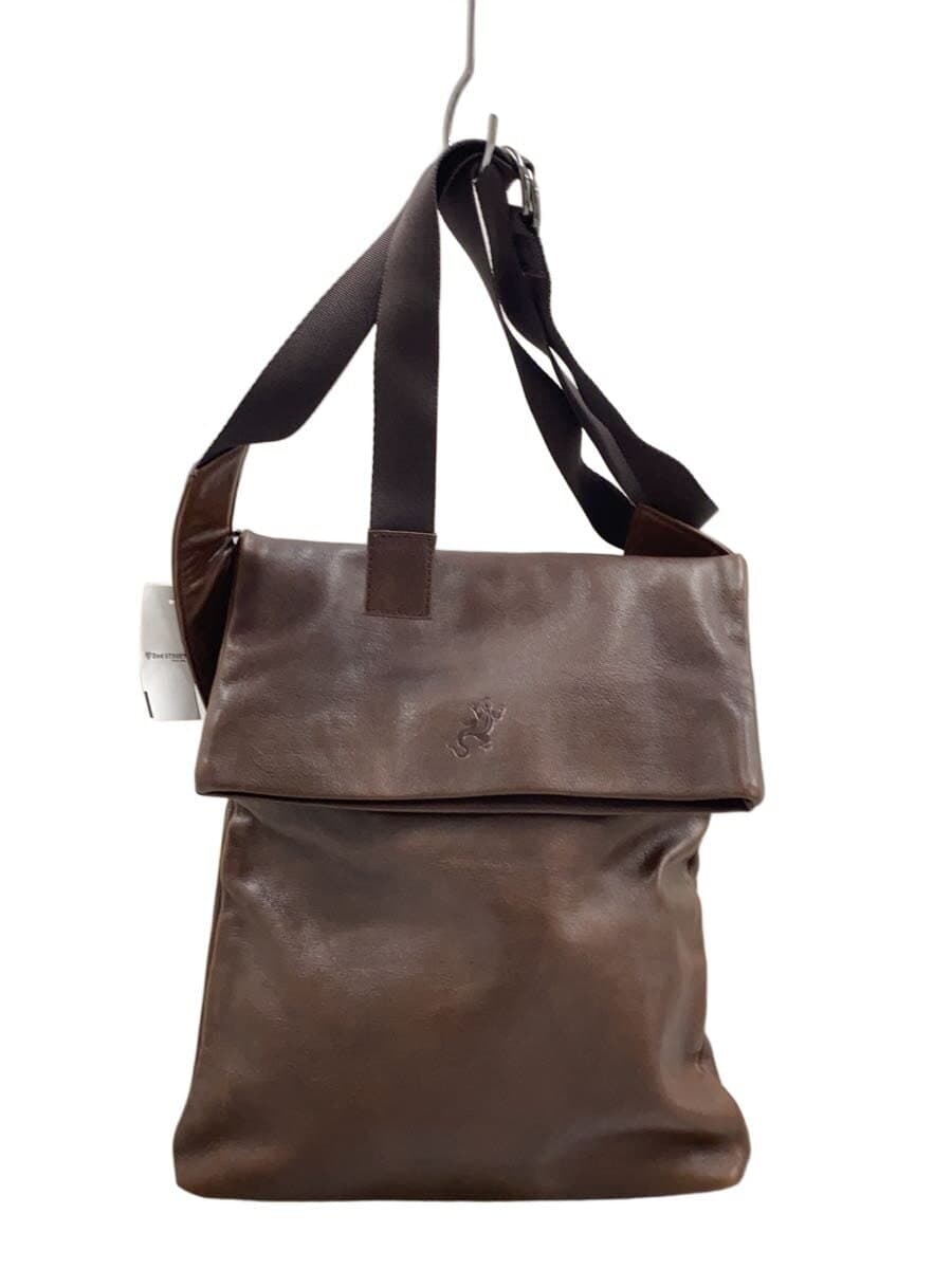 agnes b VOYAGE shoulder bag leather BRW MDA-08