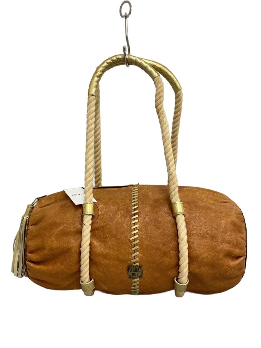 ANNA SUI Boston Bag Leather CML