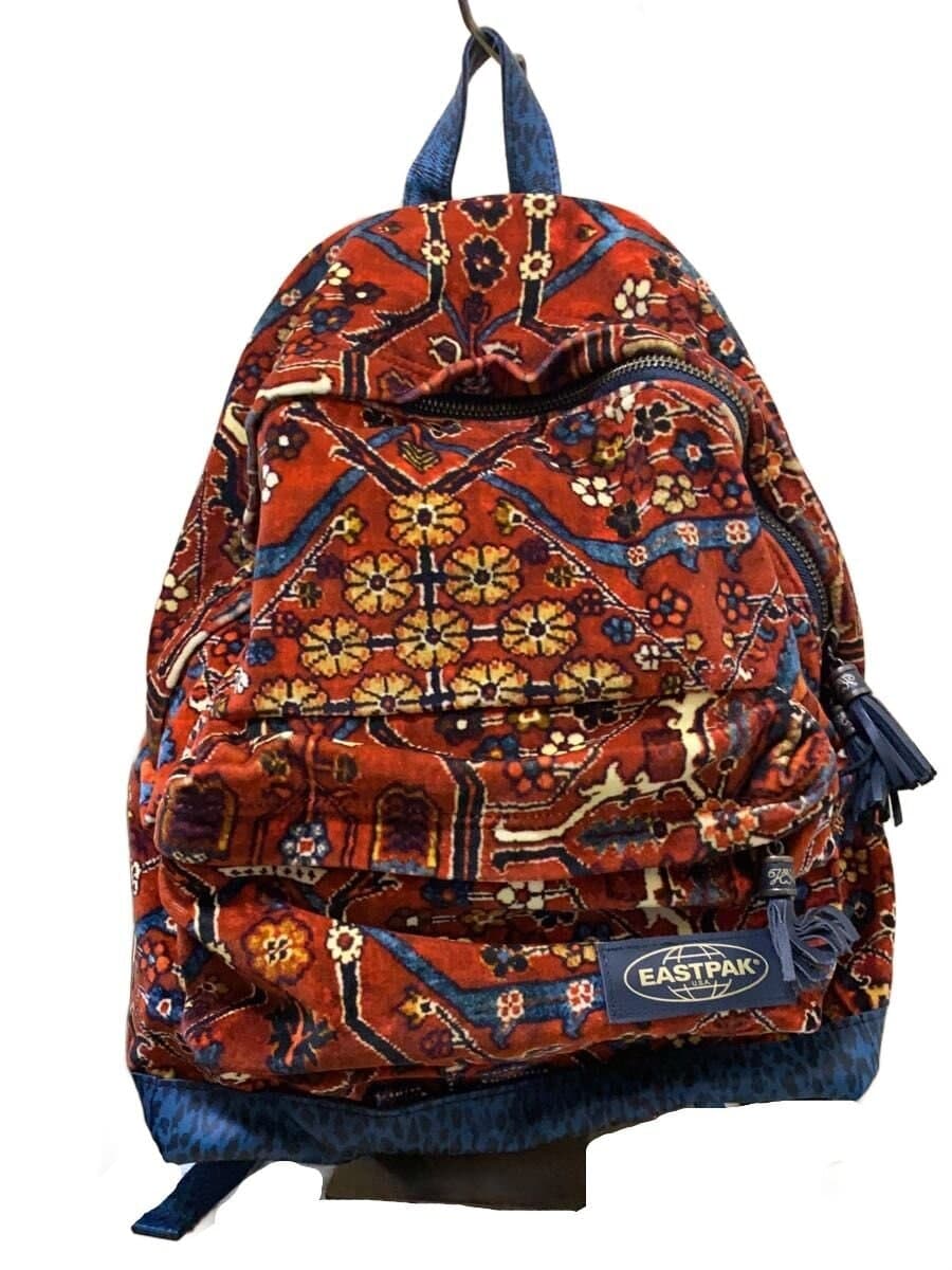EASTPAK Backpack Velour BRW All Over Pattern EK81125K