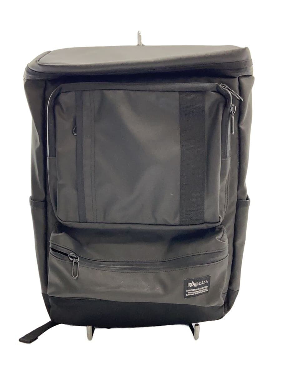 ALPHA INDUSTRIES Backpack Waterproof Zip Lining Orange BLK 3A382