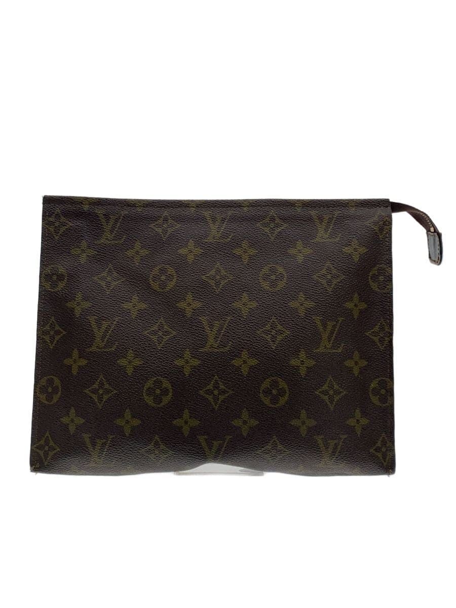 LOUIS VUITTON Poche Toilette 26_Monogram Canvas PVC BRW