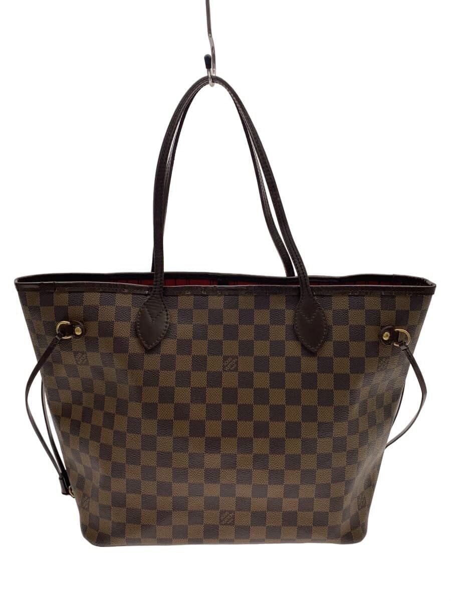 LOUIS VUITTON1)Neverfull MM_Damier Ebene PVC BRW