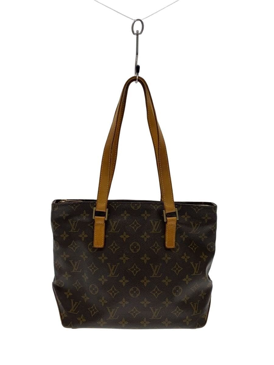 LOUIS VUITTON Cabas Piano_Monogram Canvas PVC BRW M51148