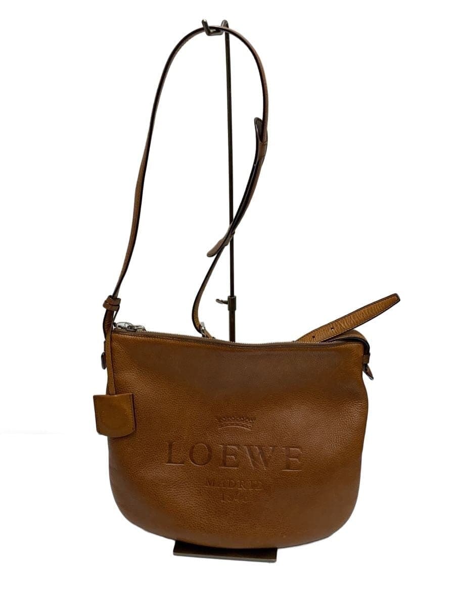 LOEWE shoulder bag leather BRW