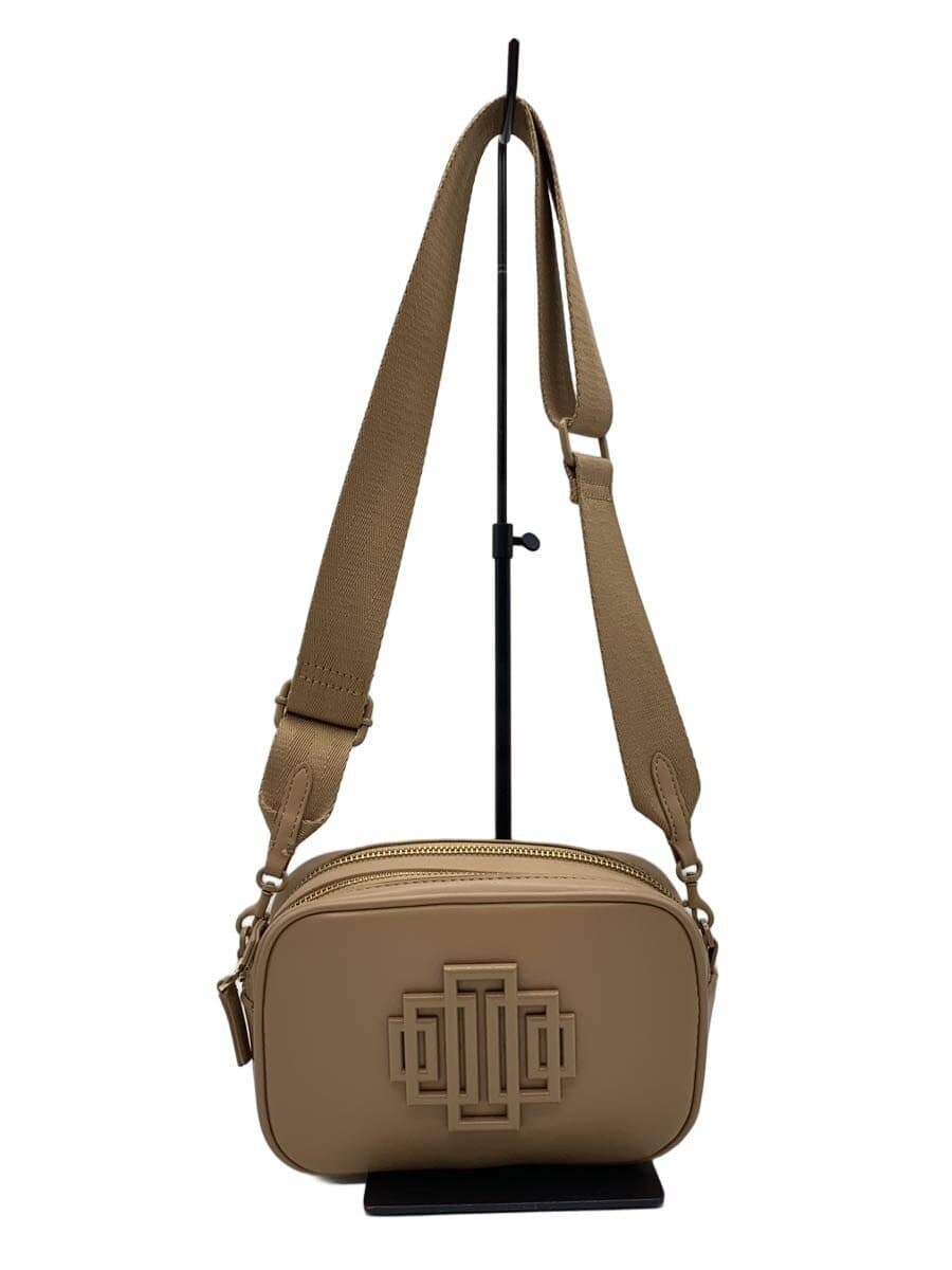 ZARA Shoulder Bag Faux Leather BEG