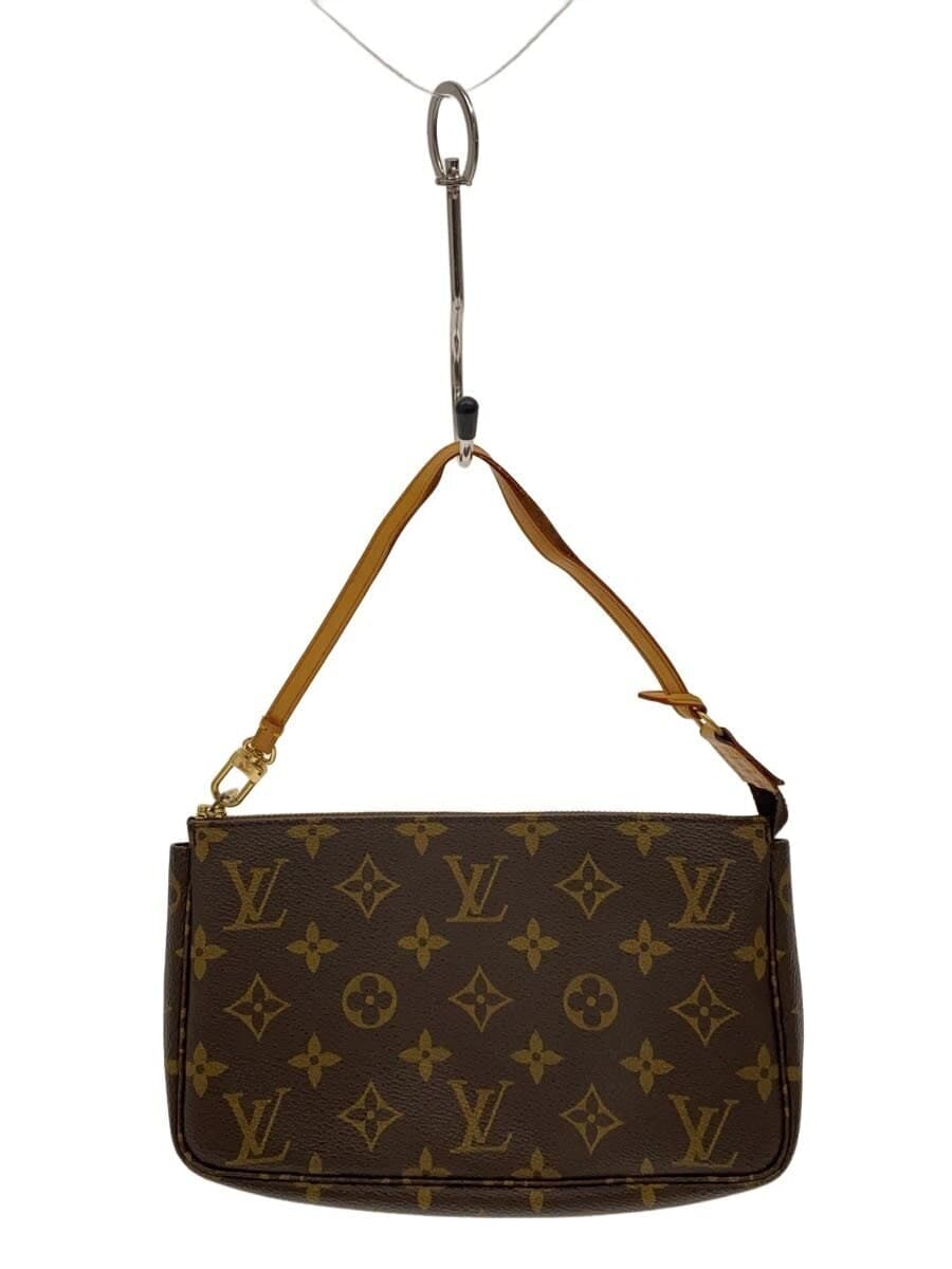 LOUIS VUITTON1)Pochette Accessoires_Monogram Canvas PVC BRW