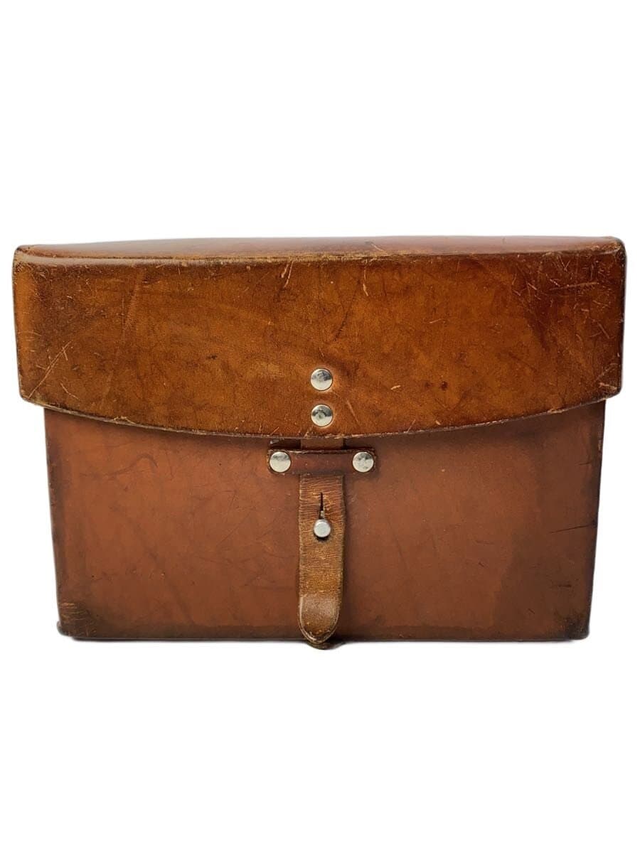 SWEDISH Shoulder Bag Leather BRW Solid Color