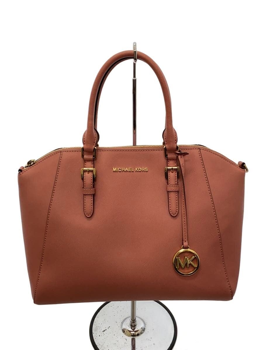 MICHAEL KORS Handbag Leather PNK 35H5GC6S3L