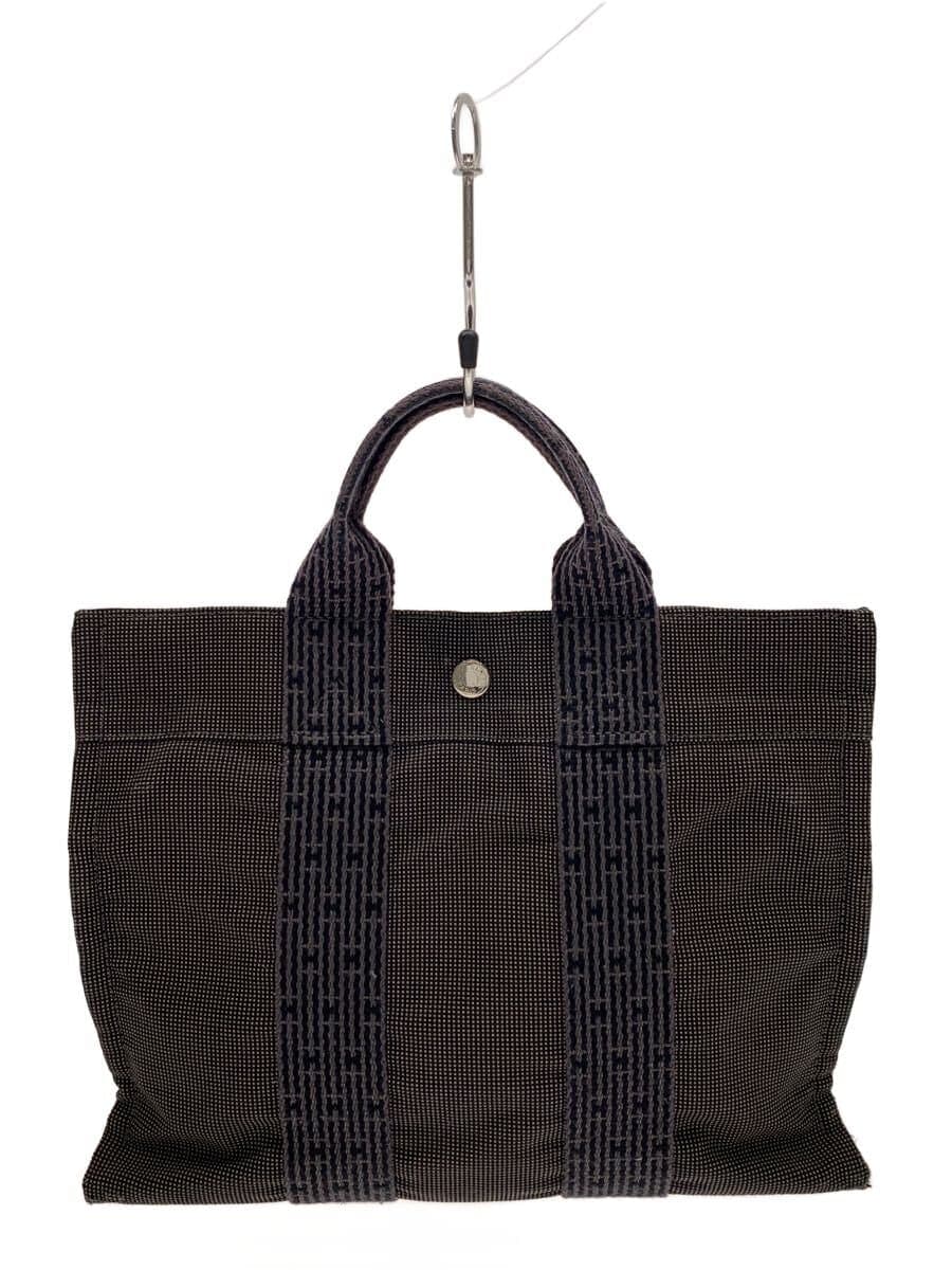 HERMES Aile Line Tote Bag -- GRY Missing padlock and key