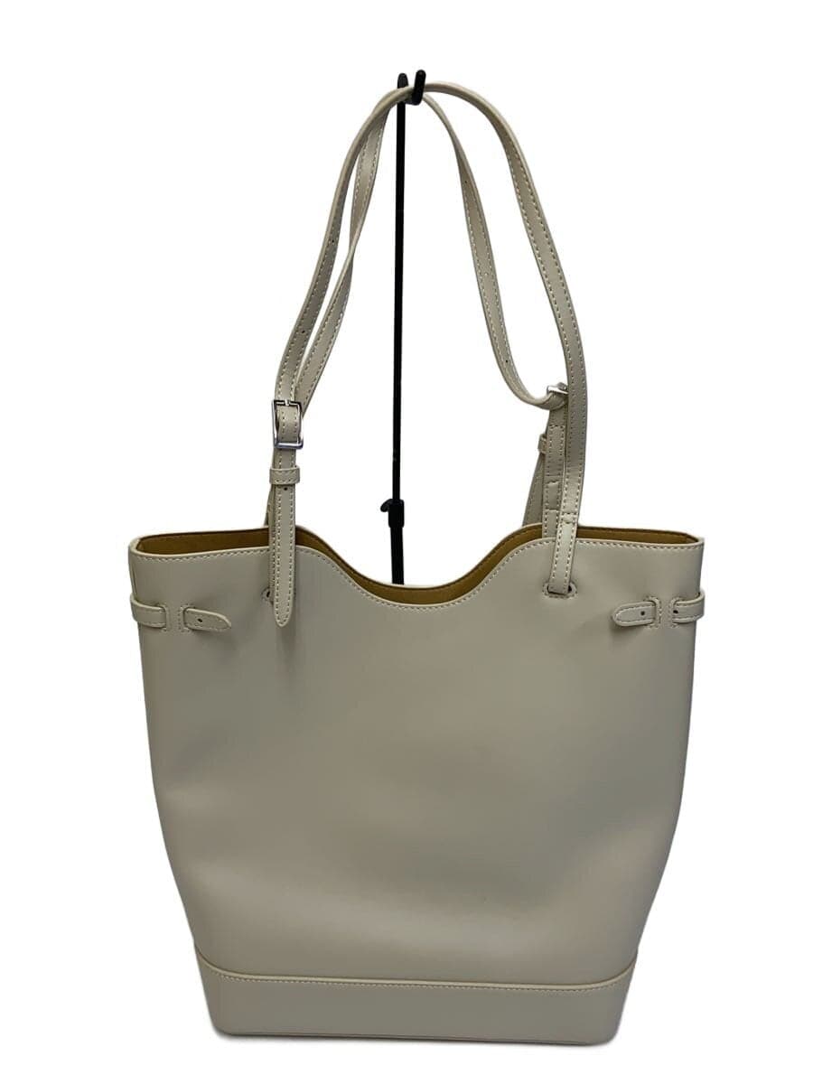 VASIC tote bag leather beige