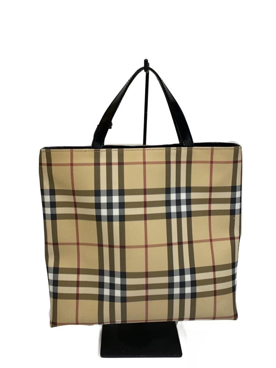 BURBERRY LONDON Tote Bag -- BEG Check