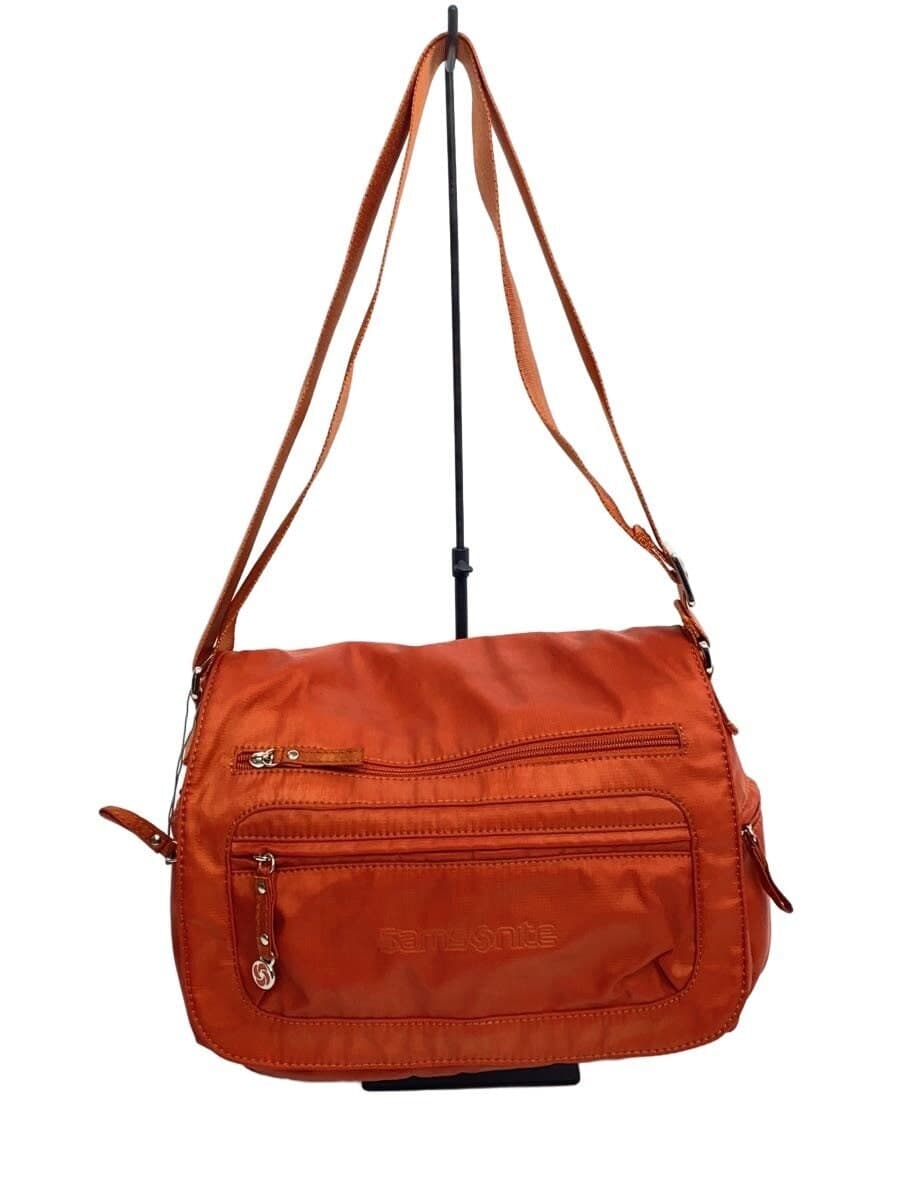 SAMSONITE Shoulder Bag Polyester Orange Solid 0400.245.655RPR Samsonite