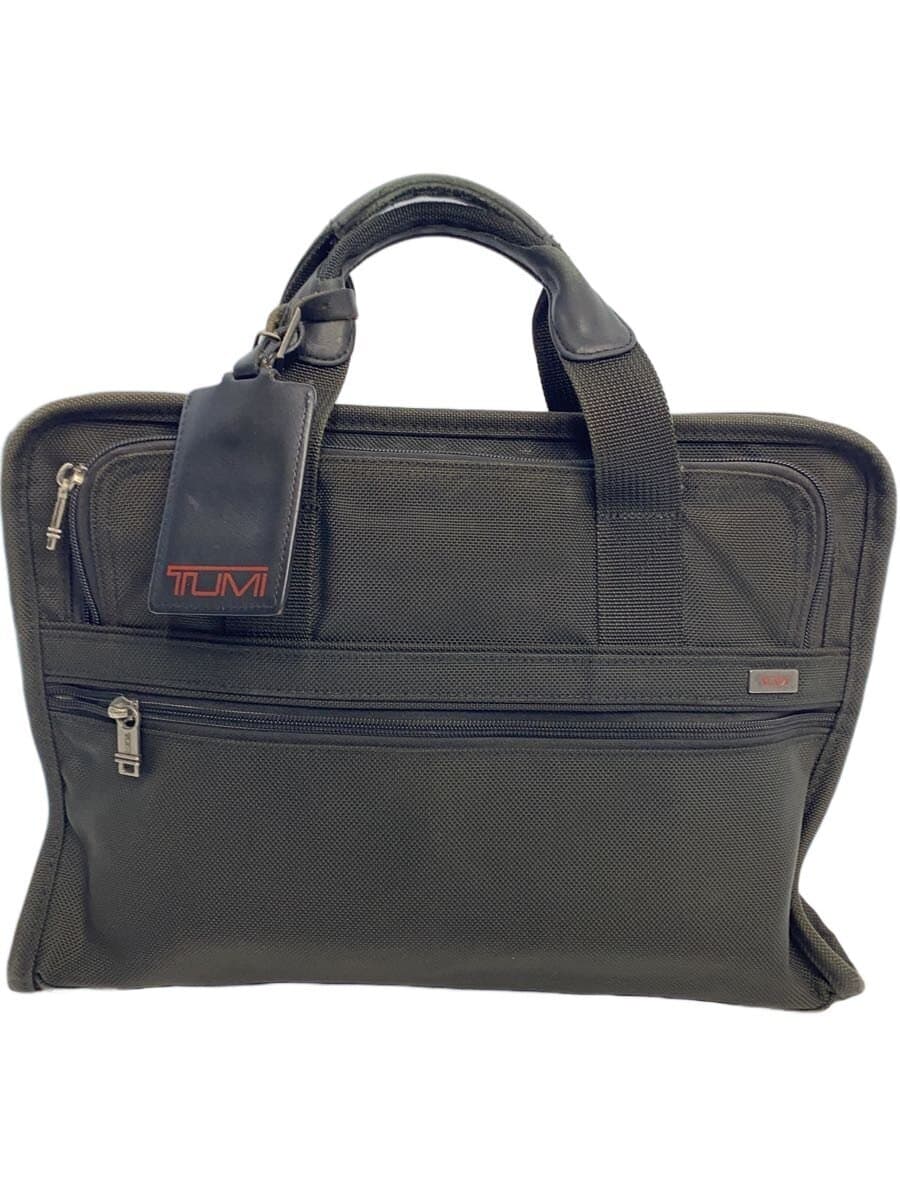 TUMI Briefcase Black Solid Signs of Use、Fade Tumi