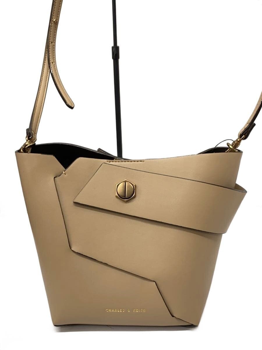 CHARLES&KEITH Handbag BEG Solid