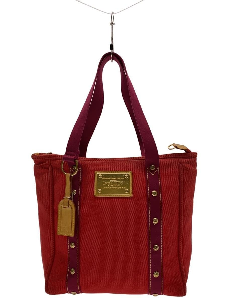 LOUIS VUITTON Cabas MM_Antigua Canvas BLU M40087