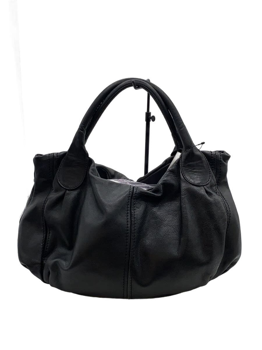 theory Handbag Leather BLK