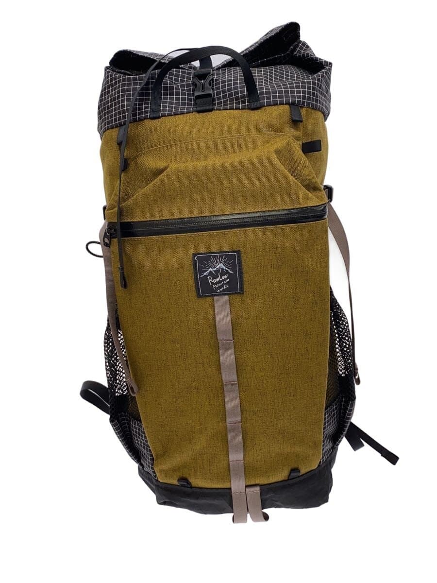 Raw Low Mountain Works Backpack Nylon Camel BAMBI