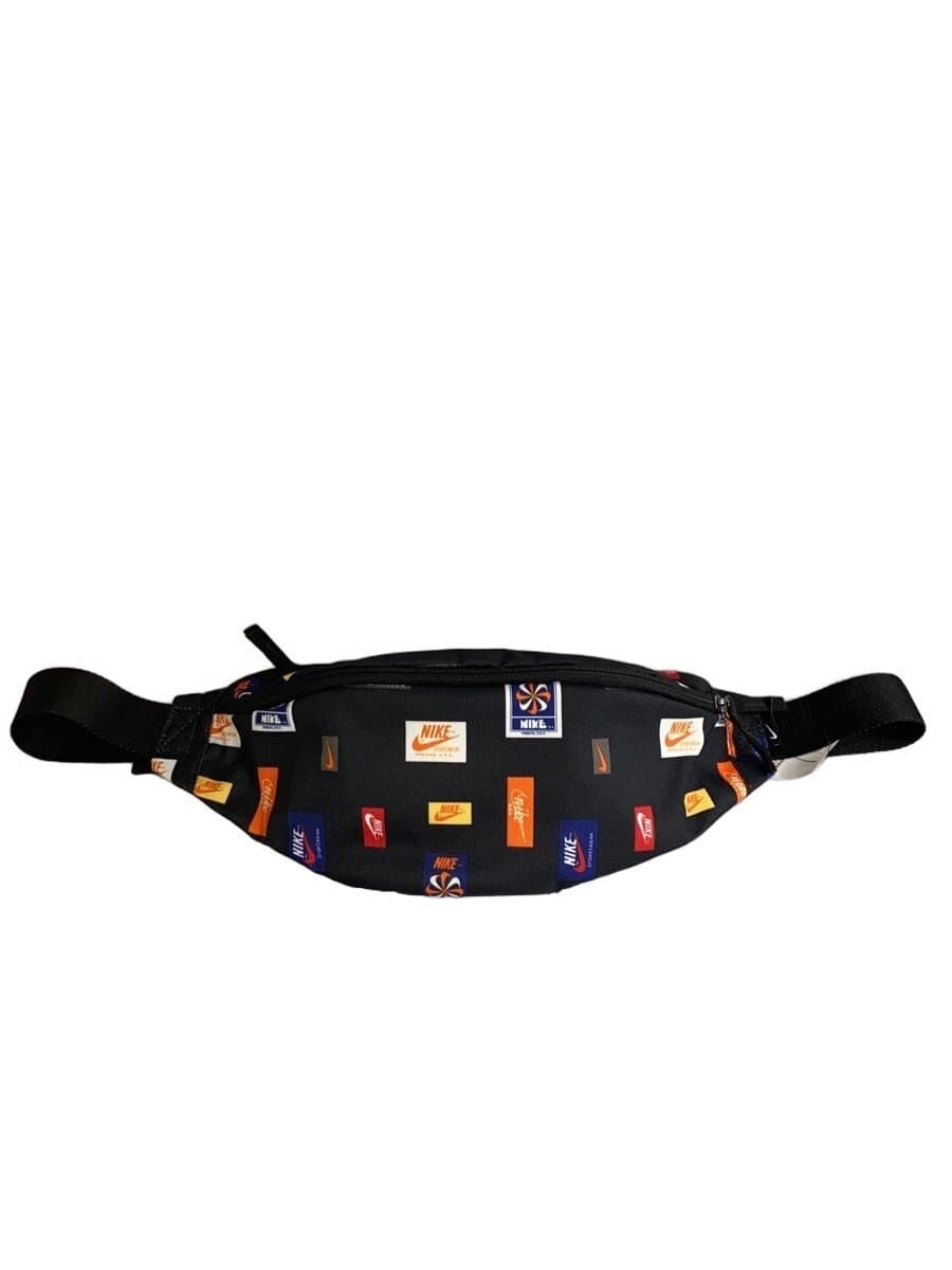 NIKE Waist Bag Polyester Black All Over Pattern CQ6300 010