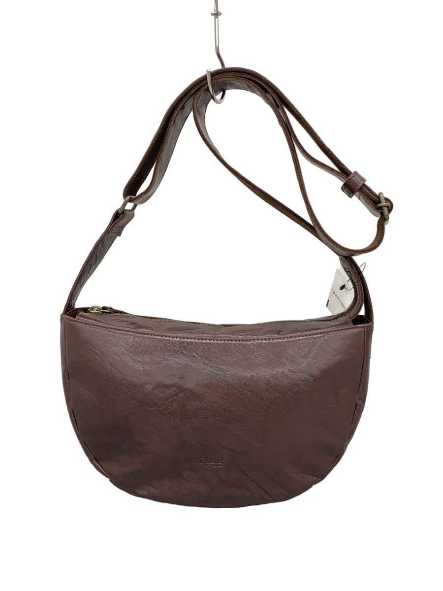 DAKOTA Shoulder Bag Leather BRW Solid Color