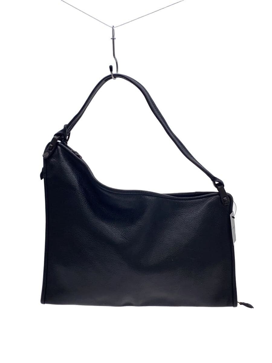 Other Brand Mamet Maroquinier Shoulder Bag Leather Black riri Zip