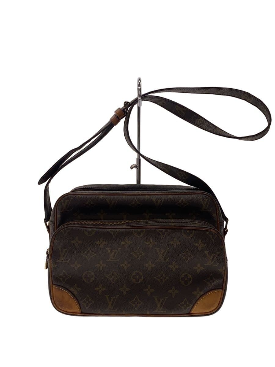 LOUIS VUITTON Nile _Monogram Canvas PVC BRW All Over Pattern