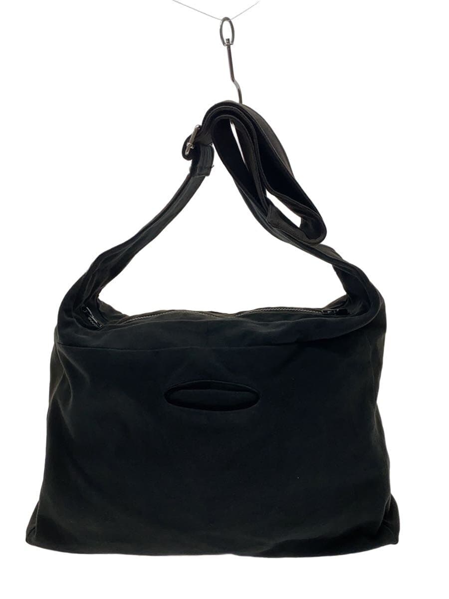 KAIKO Shoulder Bag Cotton BLK KAIKO-23-008 Significant overall yellowing Discoloration
