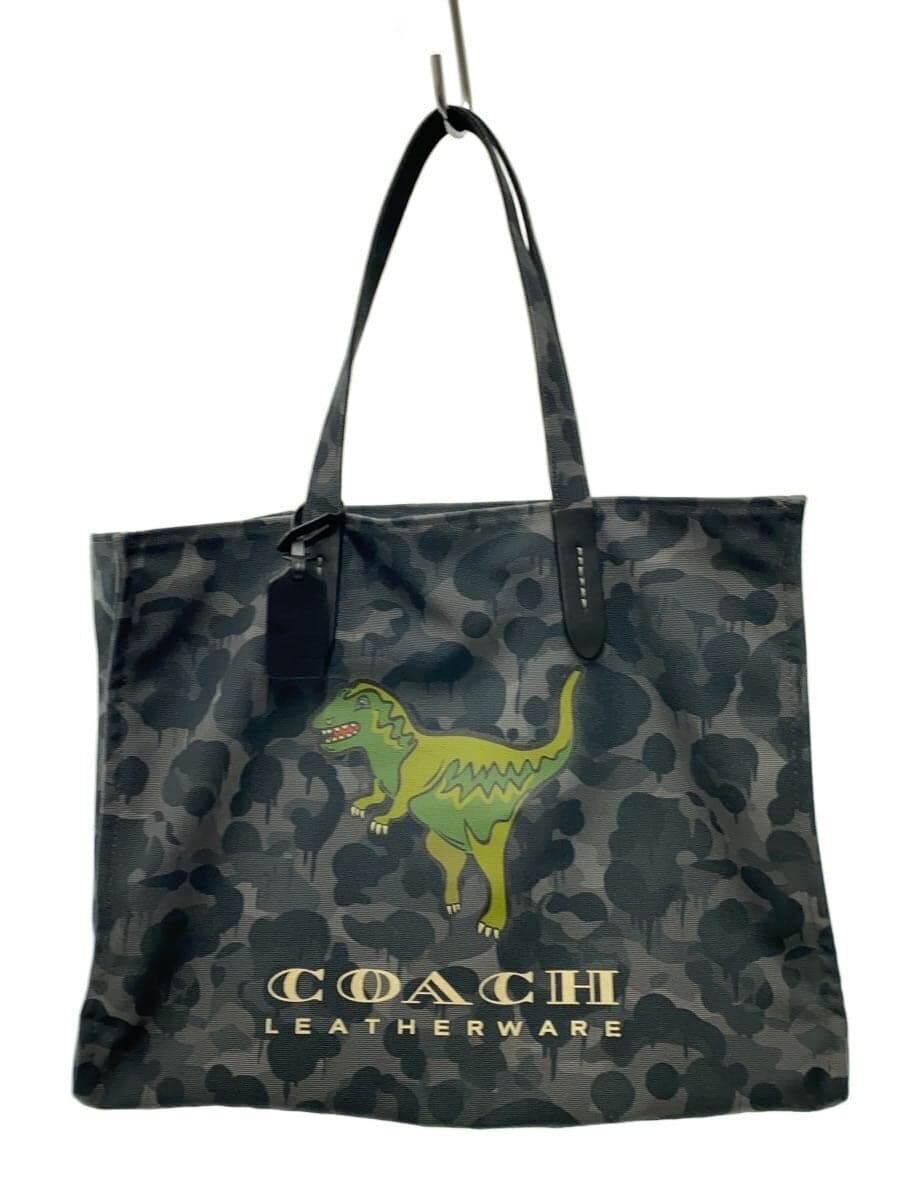 COACH Tote Bag Canvas BLK