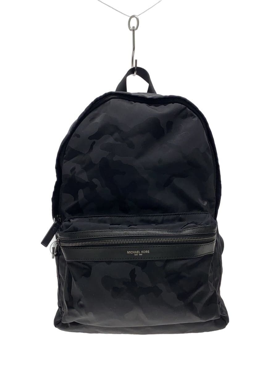 MICHAEL KORS Backpack Nylon Black Camouflage
