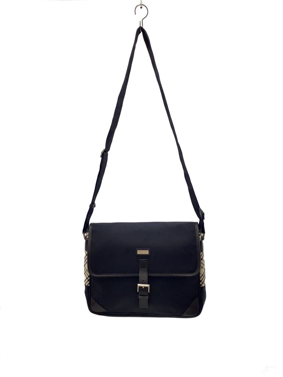 BURBERRY BLACK LABEL Shoulder Bag Nylon NVY