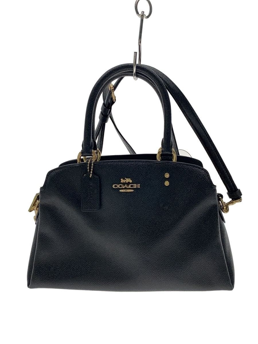 COACH Mini Lily Carryall - Black Leather BLK 91146 IMBLK
