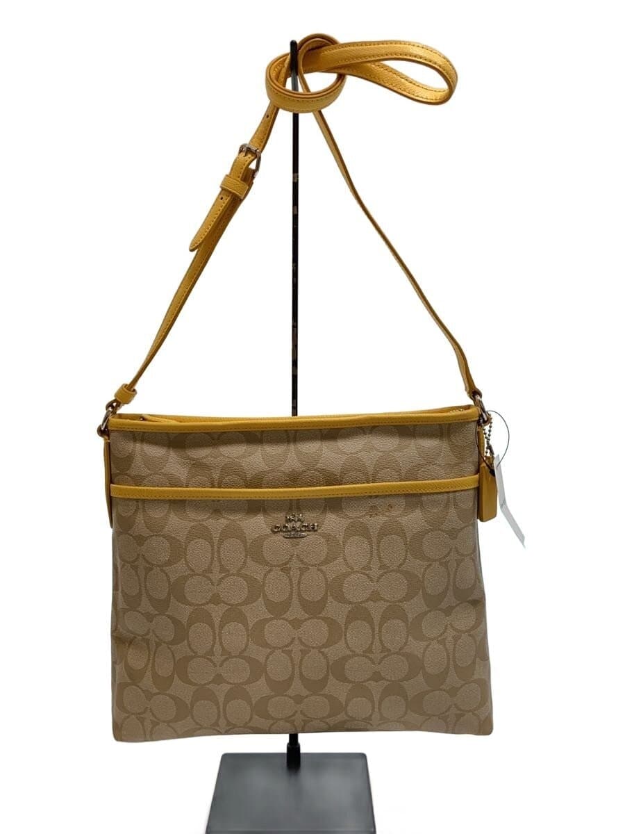 COACH Shoulder Bag -- YLW F34938