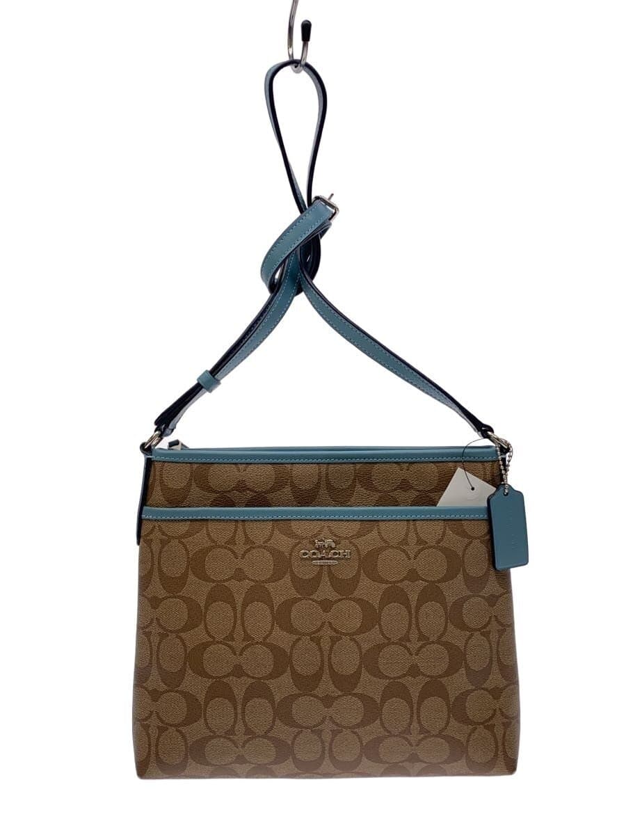 COACH Shoulder Bag PVC CML Allover Pattern F29210