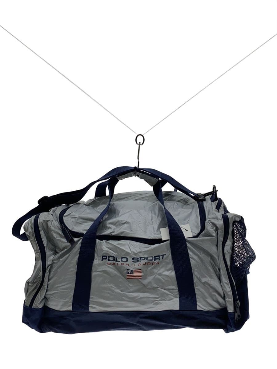 POLO SPORT Drum Bag Boston Bag SLV Solid