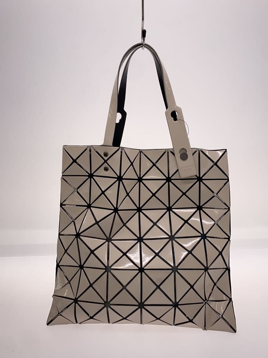 BAO BAO ISSEY MIYAKE Tote Bag PVC CRM All-over Print bb55-ag053