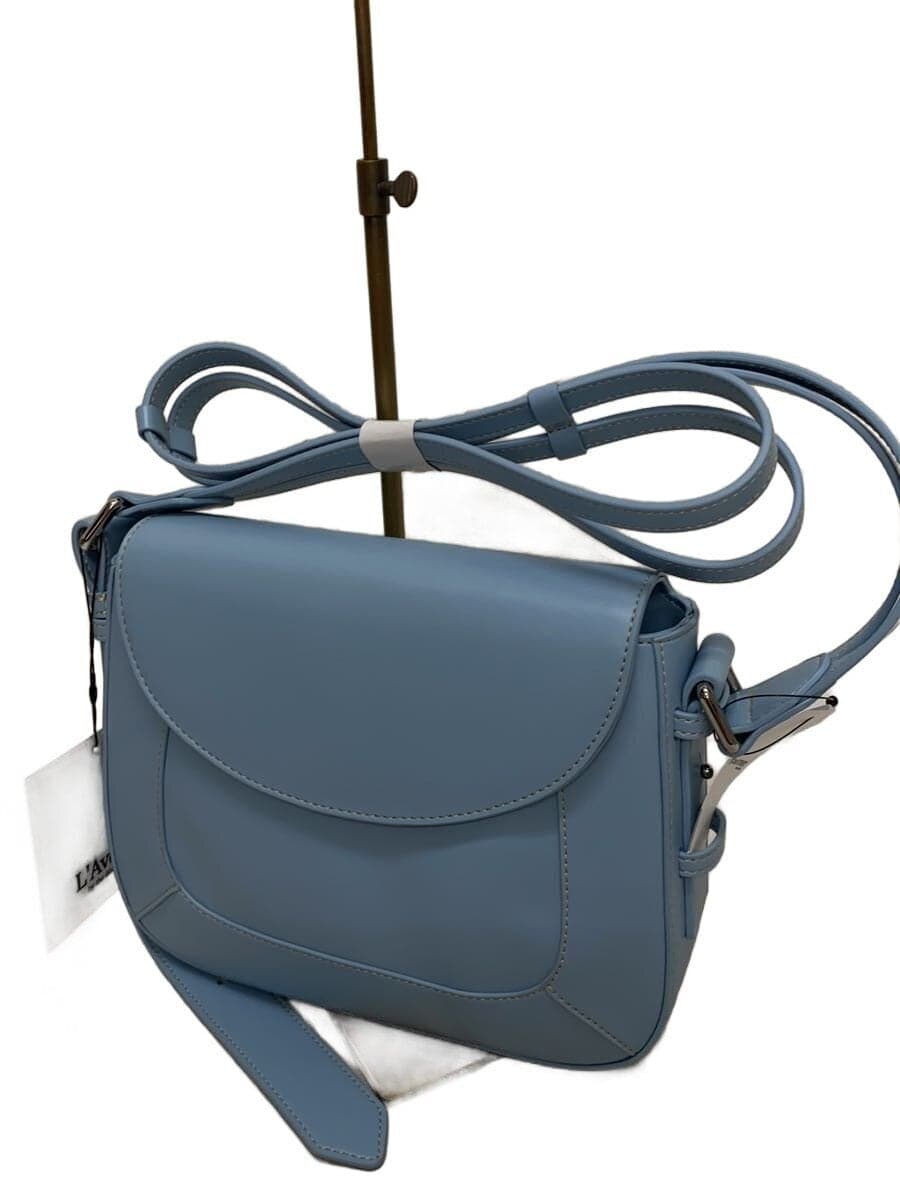 Other Brand LAVENIR Shoulder Bag Leather BLU Solid