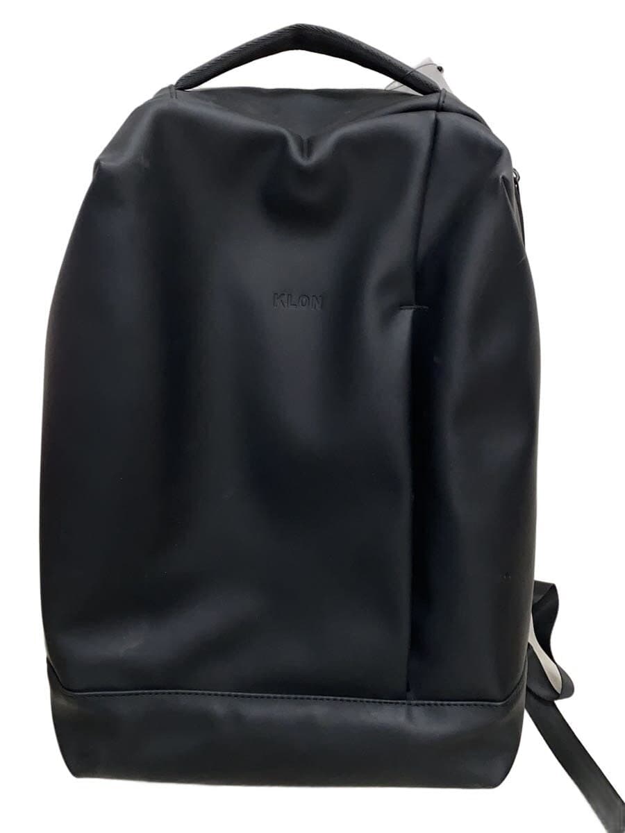 KLON Backpack PVC BLK Solid With Wear