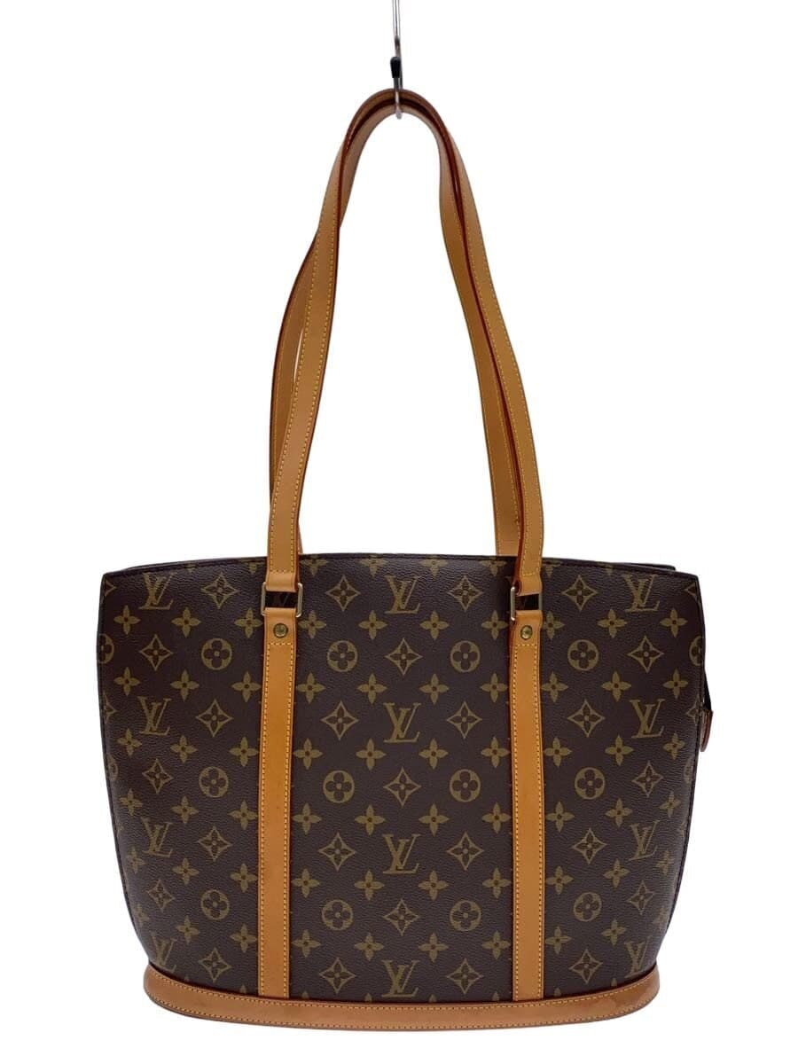 LOUIS VUITTON Babylon _Monogram Canvas PVC BRW All Over Pattern