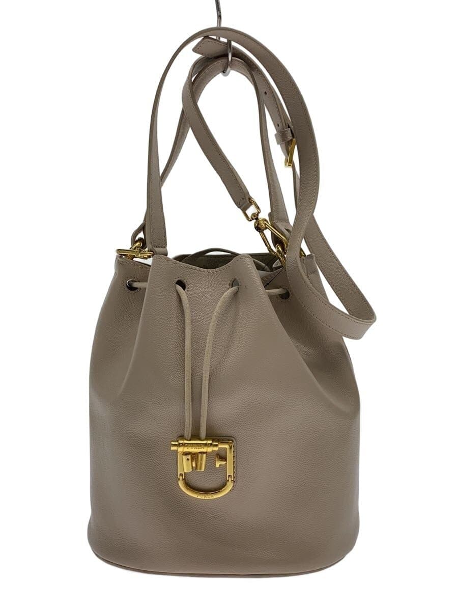 FURLA handbag -- BEG plain